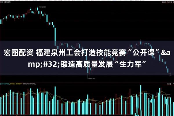 宏图配资 福建泉州工会打造技能竞赛“公开课” 锻造高质量发展“生力军”